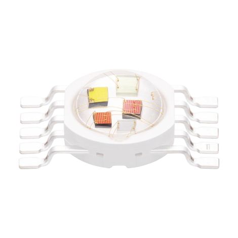 5in 1 Custom RGBWA High Power LED Enlarged Image
