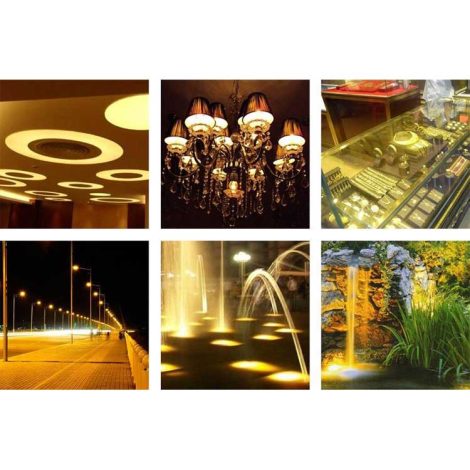 1W 5054 SMD High CRI FUll Spectrum Warm White and Cold White LED Applications Enlarged Image