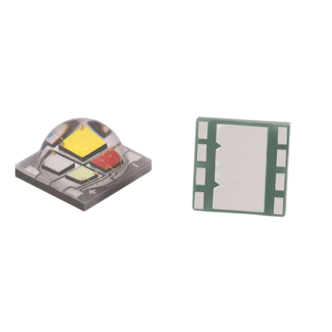 4W 12W SMD5050 RGBW High Power LED Top and Bottom Enlarged Image