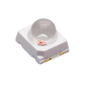 SMD2835 0.2W 0.5W 640nm Custom Red LED with 30° 60° 90°  dome lens top thumbnail