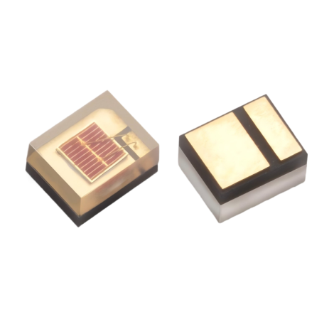 1070nm 1W 3W SMD2016 IR High Power LED Top and Bottom Enlarged Image