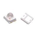 SMD2835 0.2W 0.5W 640nm Custom Red LED with 30° 60° 90°  dome lens top and bottom thumbnail